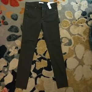 Loft olive green legging pants
